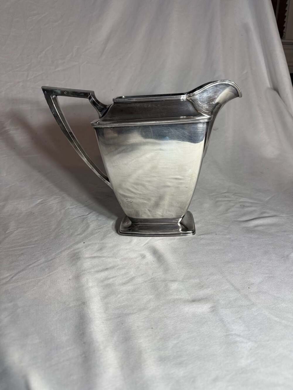 Pairpoint Art Deco Silver Plated Creamer Pitcher 01804